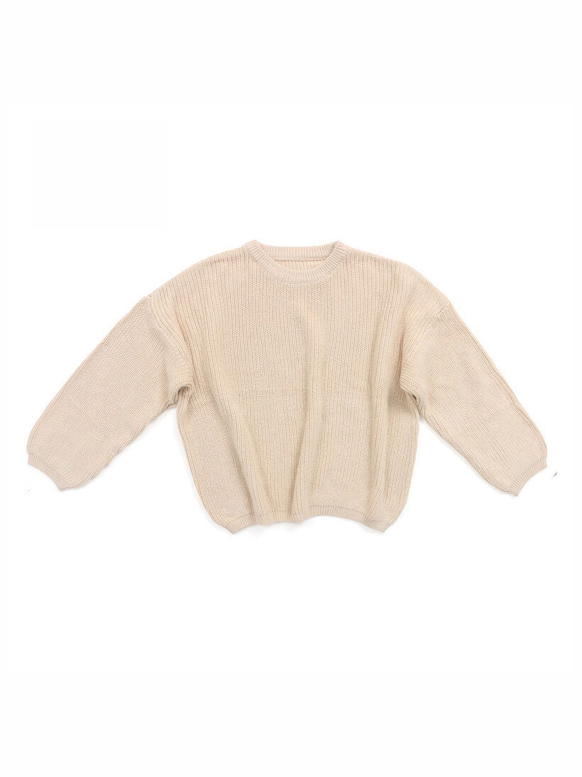 Solid Color Baby Sweater