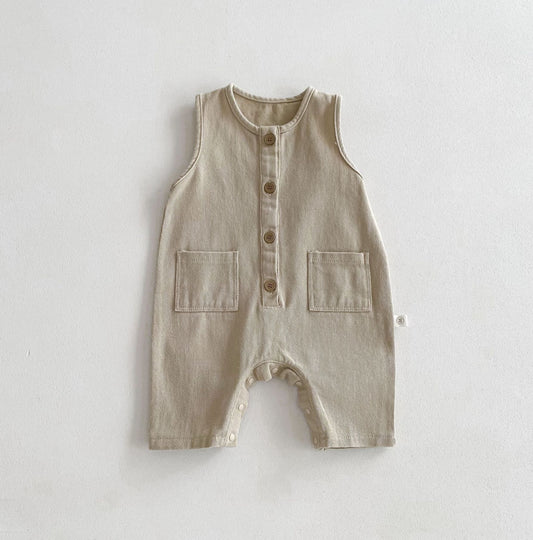 Khaki Jumpsuit Overalls