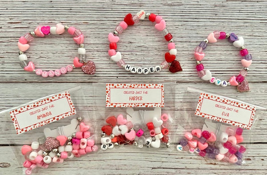 Little Girl’s Valentine’s Bracelet Kit