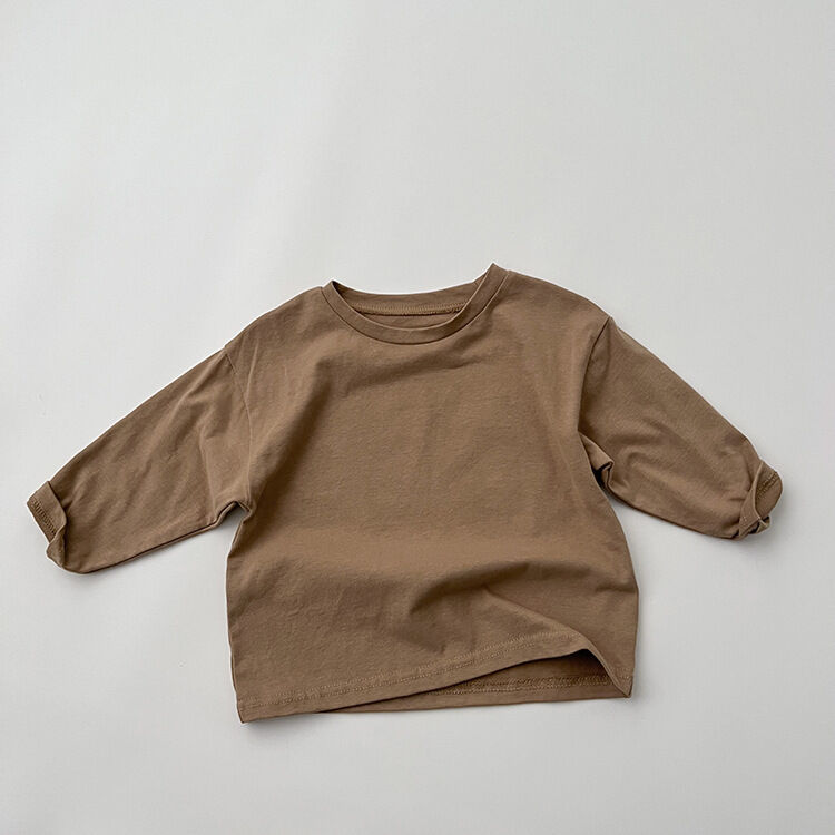 Solid Boys long sleeve tee