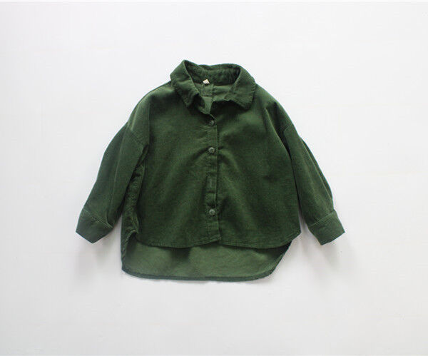 Forest Green Corduroy Shirt