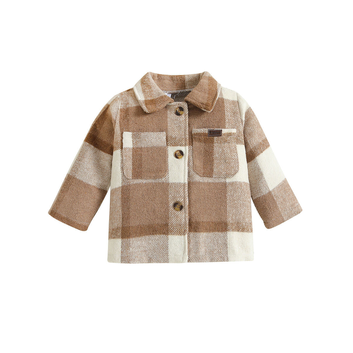 Brown Plaid Shacket